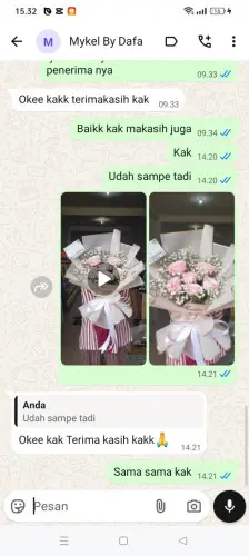 Testimonial Buket Bunga sanur